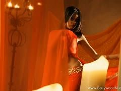 Indische Traumfrau zeigt den sexy Body